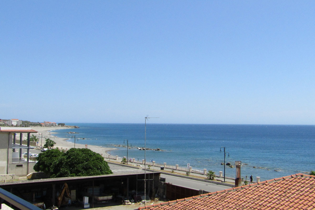 Vista fronte mare dalla casa vacanze a Cirò Marina